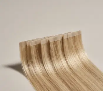 Veltiara luxury tape-in hair.